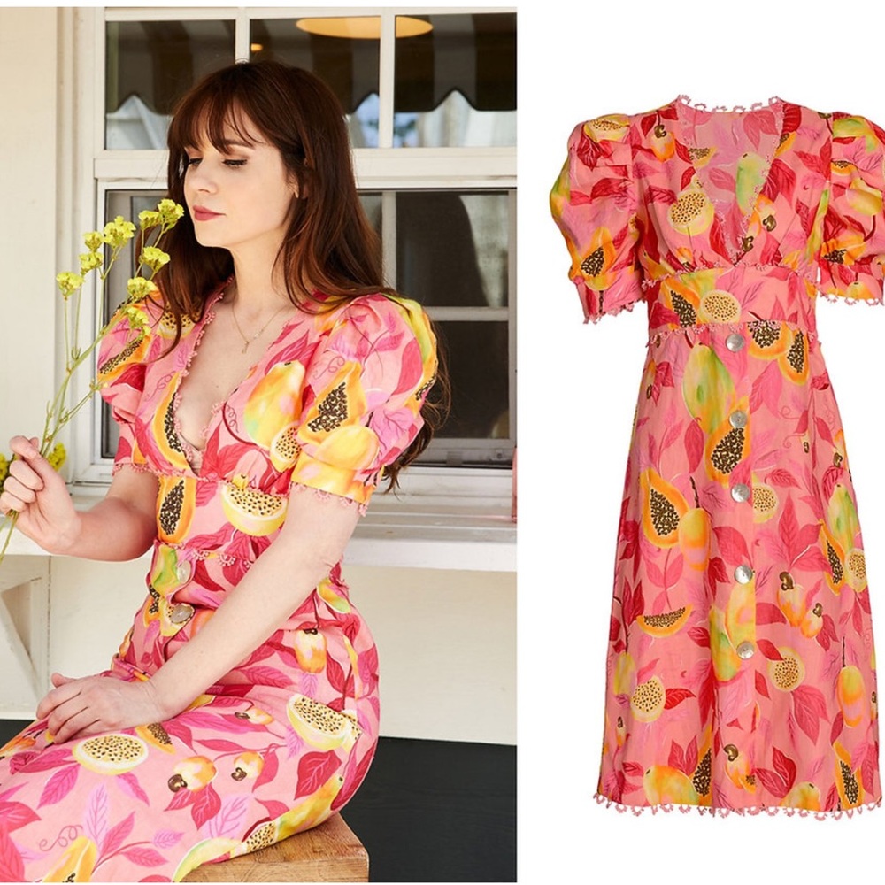 FARM:    Print Dress